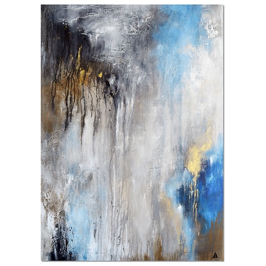 obrazy Tierra el Hielo 21 obraz abstrakcyjny nowoczesna abstrakcja ręcznie malowana