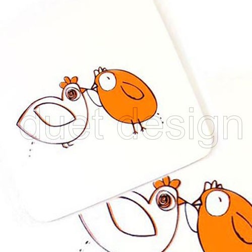 Podstawki 2hen K4 duet design Duet design