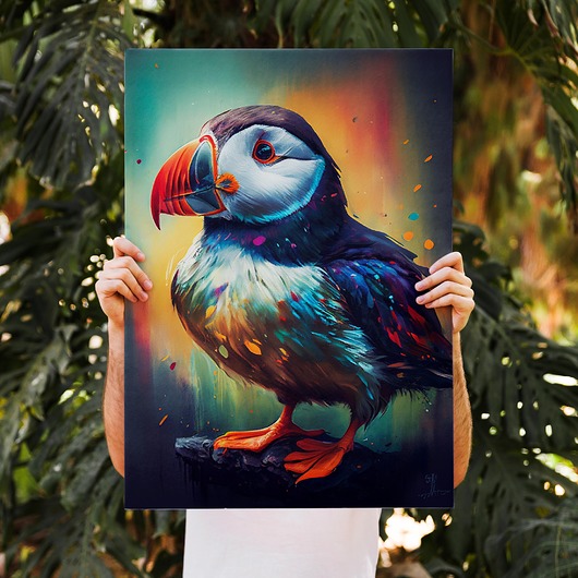 plakaty Plakat Kolorowy Maskonur