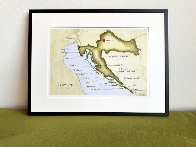 plakaty Plakat Tour of Croatia