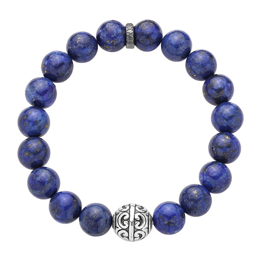 Bransoleta męska BALL lapis lazuli OXMO 