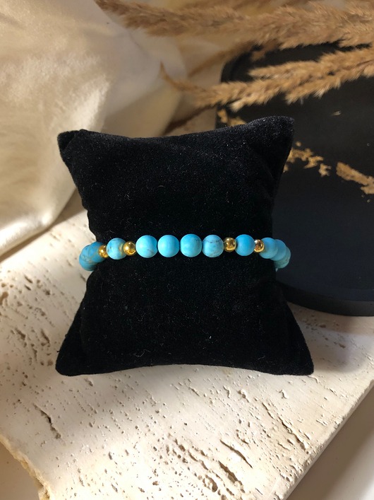 bransoletki z kamieni naturalnych Bransoletka magnezyt