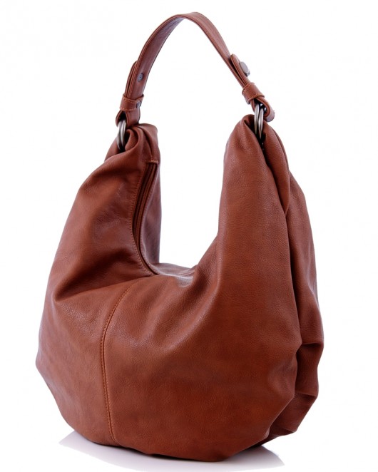 V 10-05 Dark brown Torebka damska, worek. Vera Bags