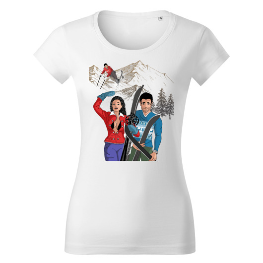 t-shirt damskie Tatra Art by Magdalena Gądek tylko we dwoje