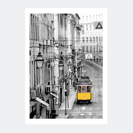 Plakat Lizbona Tramwaj Poster Gallery Wall