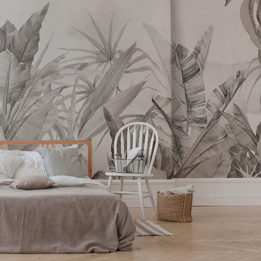 Mural Palmiers Motif