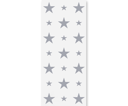 Tapeta Gwiazdki "Stars Grey" (3) Humpty Dumpty Room Decoration