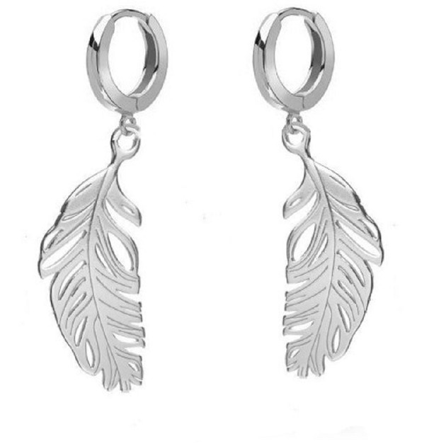 kolczyki srebrne Kolczyki FEATHERS- srebro 925