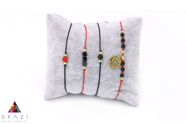 Zestaw Bransoletek na Sznurku Brazi Druse Jewelry
