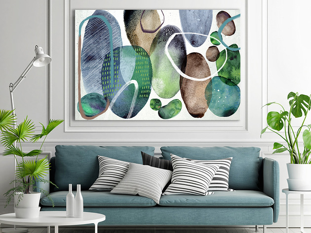 obrazy Obraz na płótnie  ABSTRACJA  120x80cm
