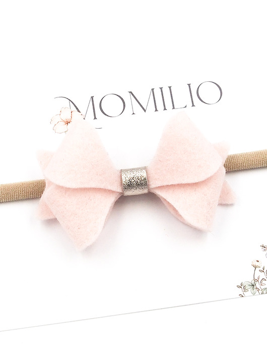 ozdoby do włosów dla dzieci Opaska do włosów Butterfly Bow Maxi Powder Pink