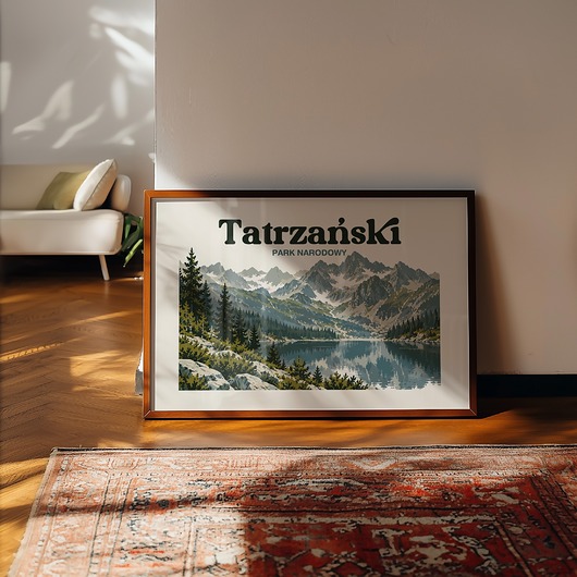 plakaty Plakat Tatrzański Park Narodowy - Druk Pigmentowy