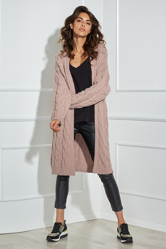 Sweter Lana z warkoczami OOH LA LA