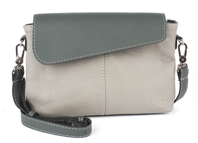 torby na ramię Torba typu mała listonoszka VICKY szara