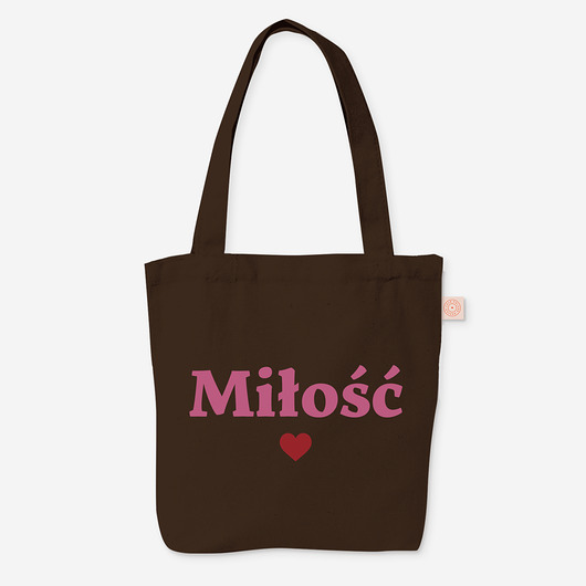 torby na zakupy Torba Bawełniana Miłość