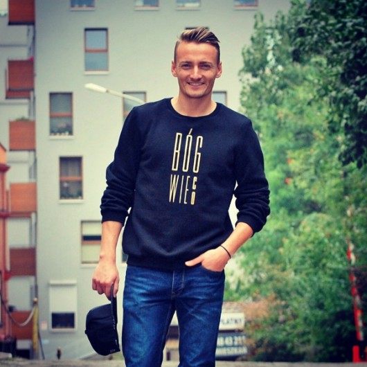 Bluza czarna BOG WIE CO