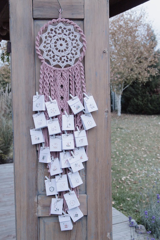 dekoracje świąteczne Kalendarz adwentowy DOSTĘPNY od ręki