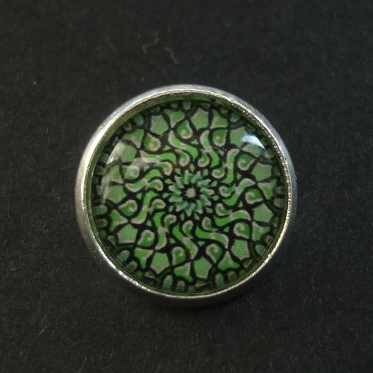 Broszka Mandala Sił Natury Iris Szarooka