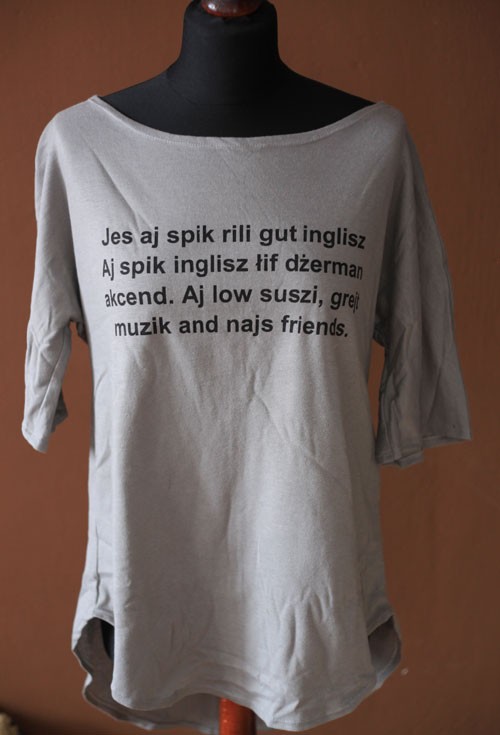 jes i spik rili gut inglisz ruda klara