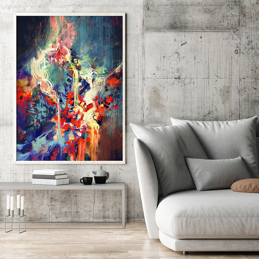 grafiki i ilustracje Plakat abstrakcja duże formaty