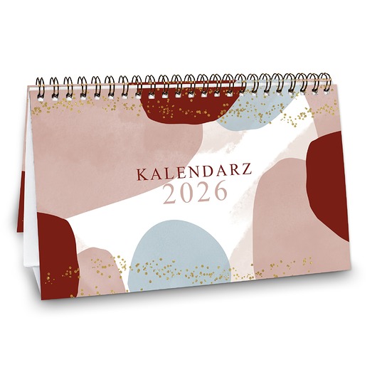 kalendarze i plannery Kalendarz biurkowy 2026 GIRL POWER na biurko wolnostojący