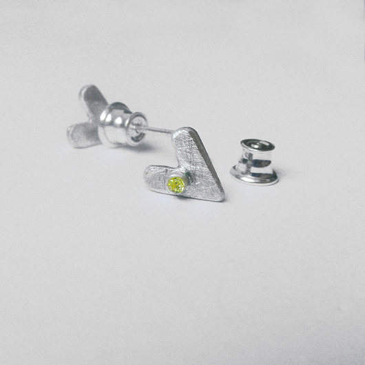 kolczyki srebrne Kolczyki srebrne SERDUSZKO