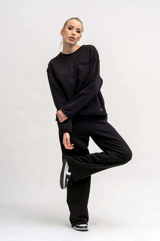 komplety damskie DRES DAMSKI ,,CINDI'' czarny