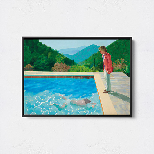 David Hockney  - Obraz na płótnie Pas De LArt