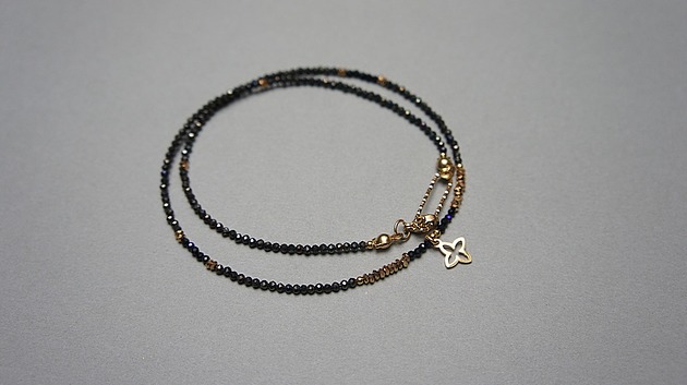 chokery Spinel brązowy /choker/ - Szlachetna kolekcja