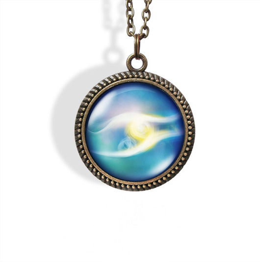 wisiory Medalion, talizman - Zgoda - brąz