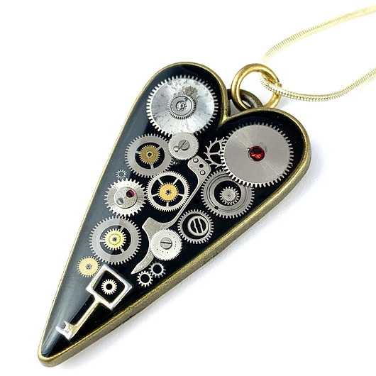 wisiory WISIOR - SWEET HEART BRONZE (Black) I