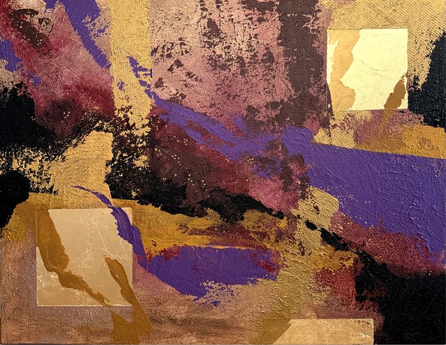 obrazy Obraz strukturalny abstrakcyjny Nie chcę, żeby to się skończyło