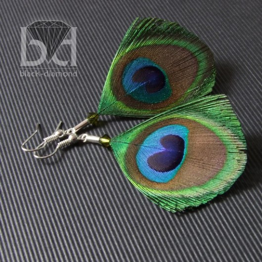 Pawie Pióra - mini Black Diamond