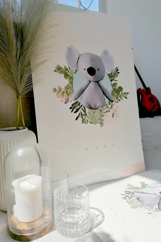 plakaty Plakat Yummy Koala SUMMER