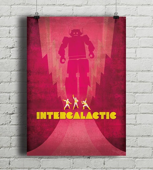 plakaty Plakat Beastie Boys - Intergalactic