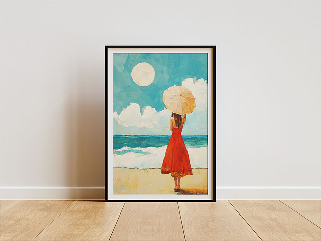 plakaty Plakat - Sesja nad Bałtykiem 1