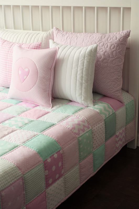 NARZUTA PATCHWORK DWUSTRONNA |OSME| 145X215CM patchwork house