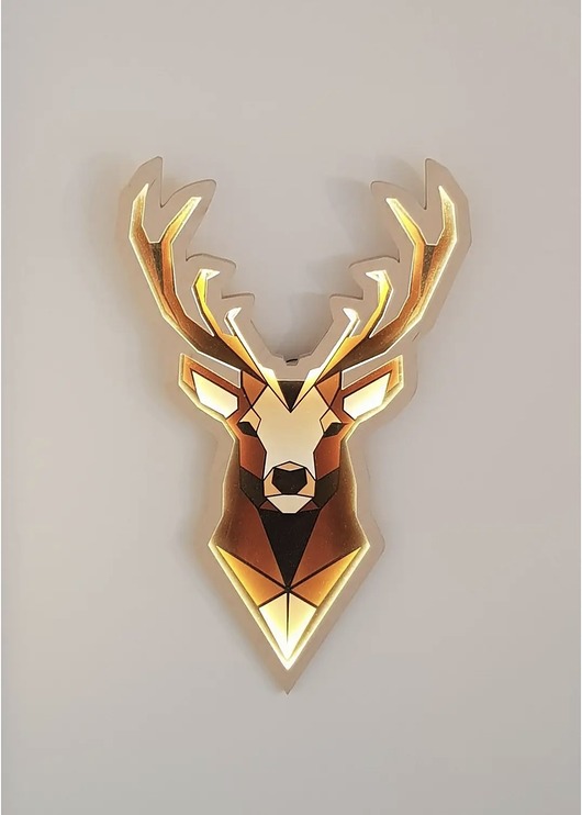 lampy do pokoju dziecka Lampa ścienna Unky - JELEŃ 90 cm