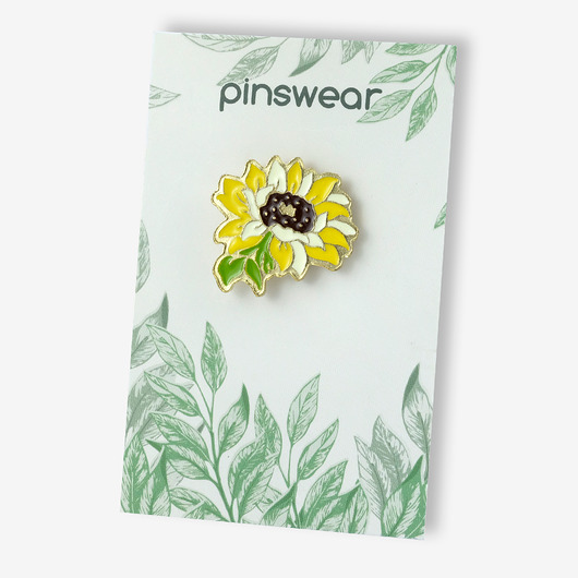 przypinki Pins "Słonecznik"