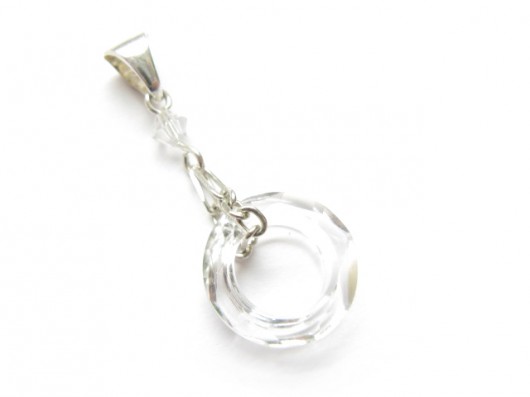 kryształ Swarovski & Silver Maweth