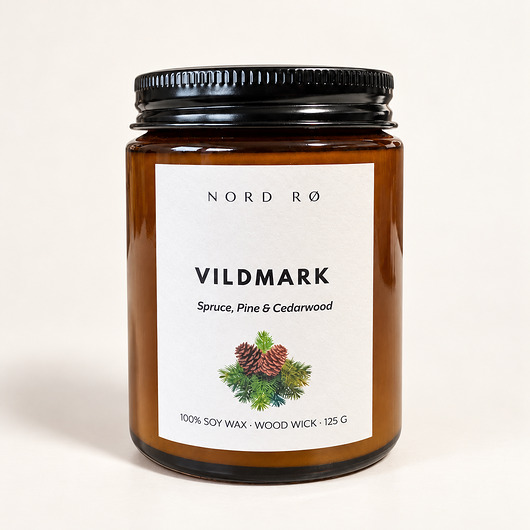 świeczniki i świece Świeca sojowa VILDMARK 125 g