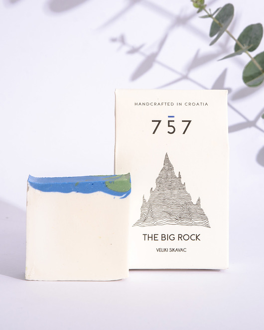THE BIG ROCK - MYDŁO VELIKI SIKAVAC 60G DALMATINKA kosmetyki z Chorwacji