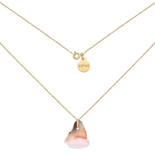 złote naszyjniki Złoty naszyjnik z muszelką