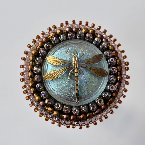 shiny buttons Made by Magda