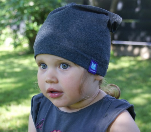 CZAPKA grafit Little Sophie