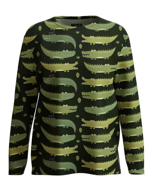 Longsleeve kroko nudastore