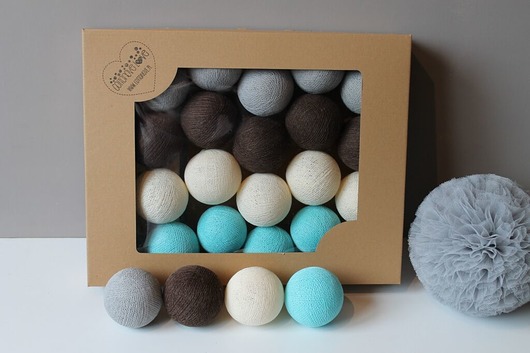 Cotton Balls Lazurove 35 szt. MIA home