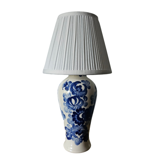 lampy stołowe Lampa ceramiczna fajans