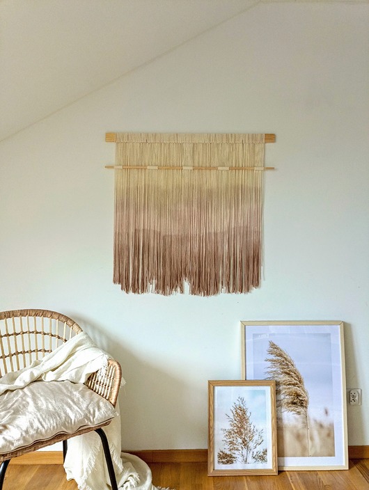 makramy Dekoracja boho na ścianę