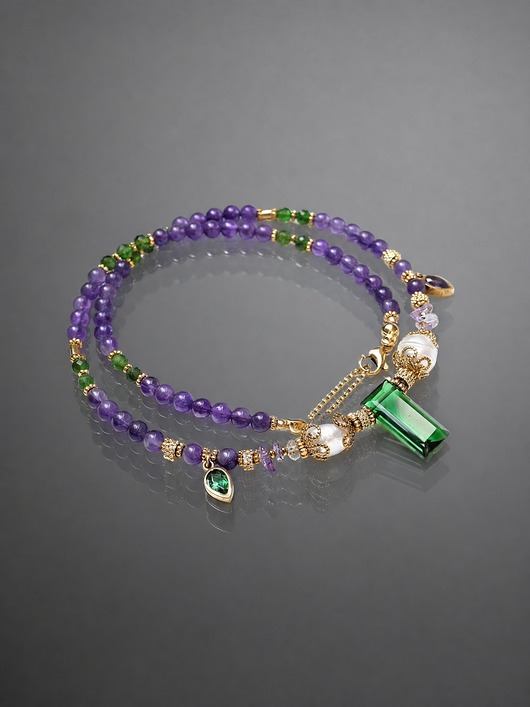 chokery Ametysty vol. 15 /choker/ naszyjnik /23.06.25/